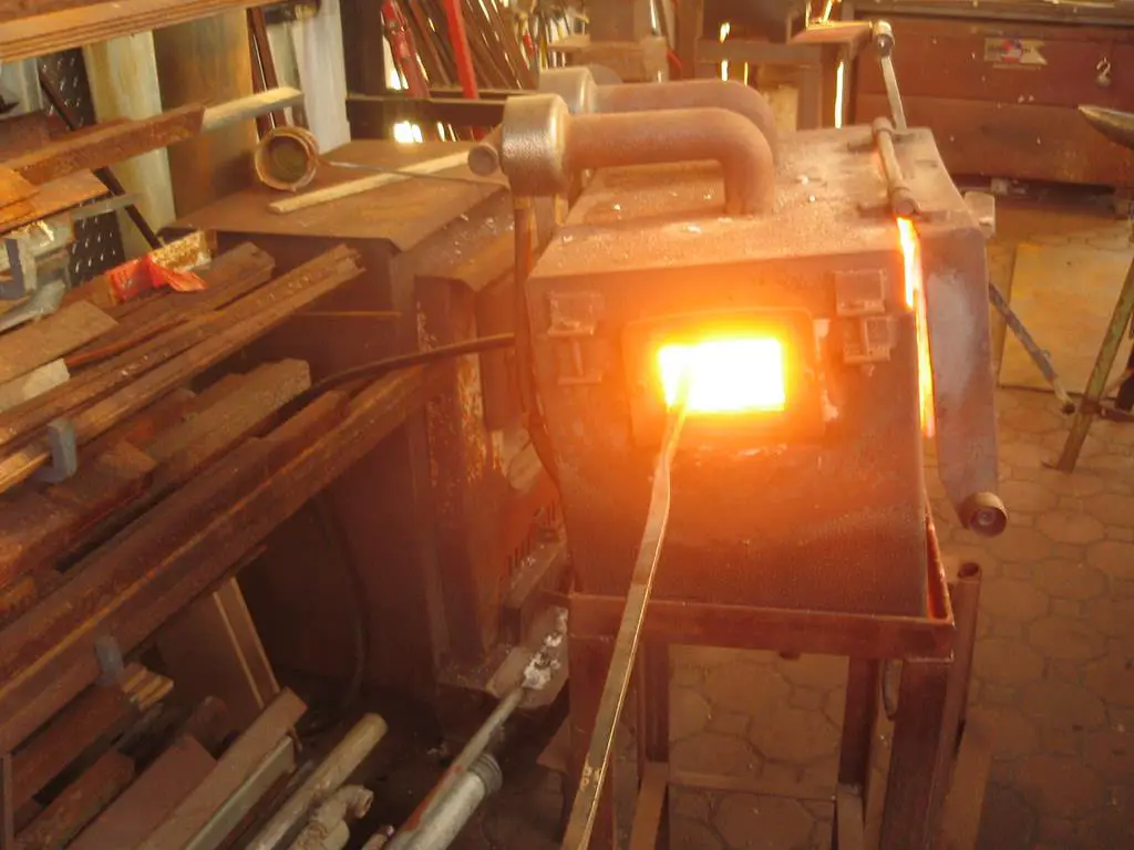 A propane forge