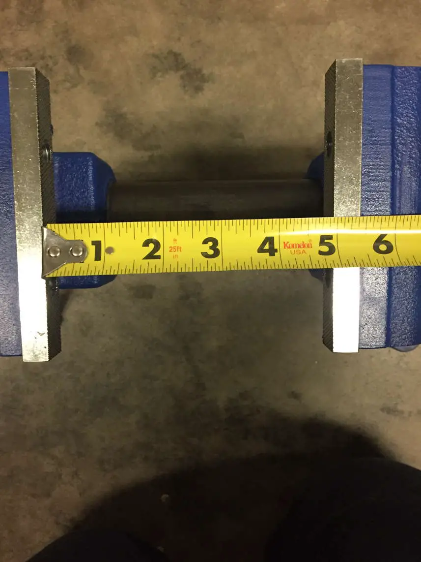 An image that shows the jaw opening length of a YOST Vise 750-DI Multi-Jaw Rotating Combination Bench & Pipe Vise with Swivel Base to be about 5"