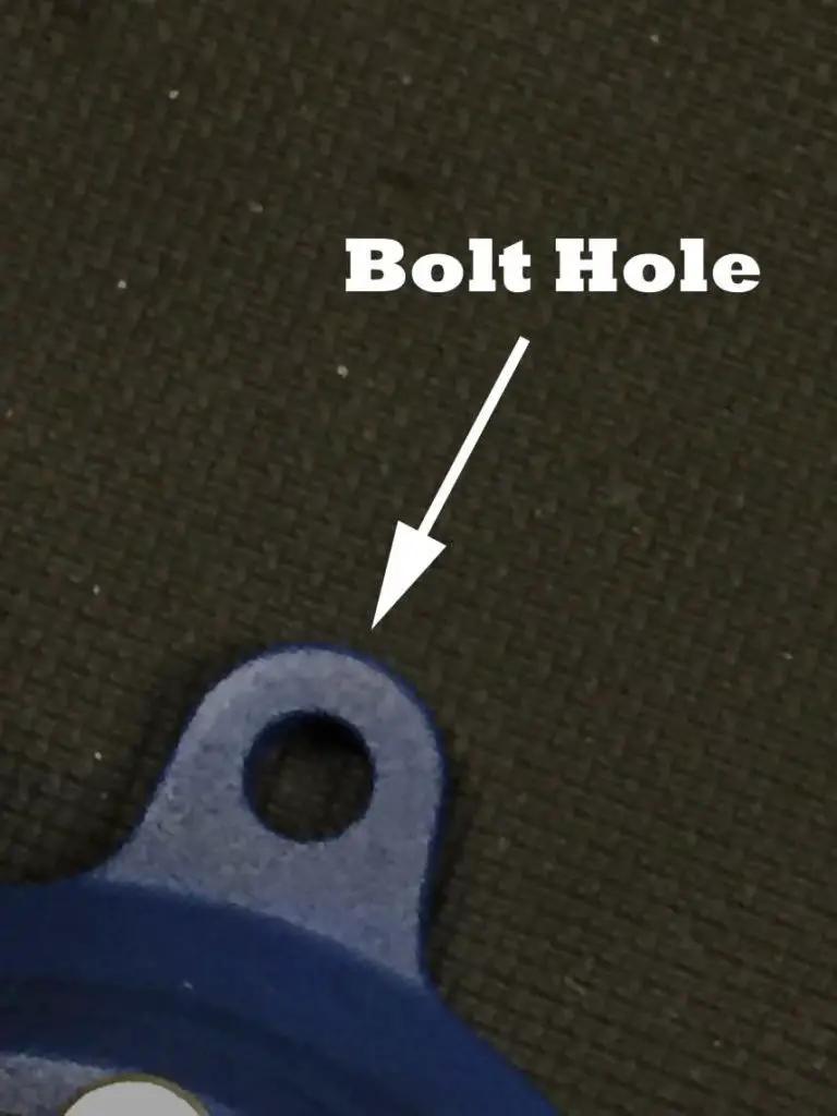 an image of a bolt hole