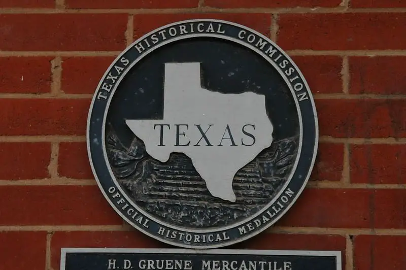 A medallion for Texas Historical commission